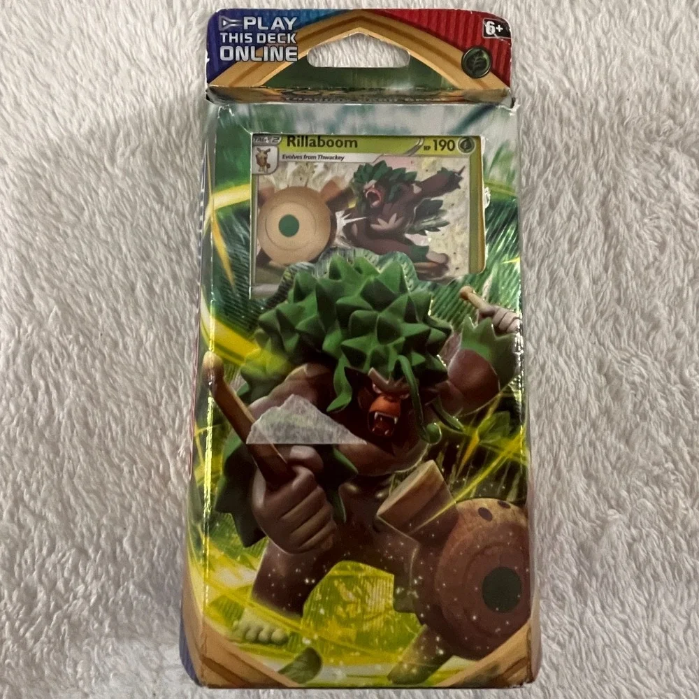 Pokemon TCG: Sword & Shield Base Set Rillaboom Theme Deck NEW/SEALED